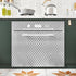 WESTICK Stainless Steel Contact Paper 80”x15.75” Oil Proof Stainless Steel Wallpaper Peel and Stick Kitchen Wallpaper Heat Resistant Silver Contac...